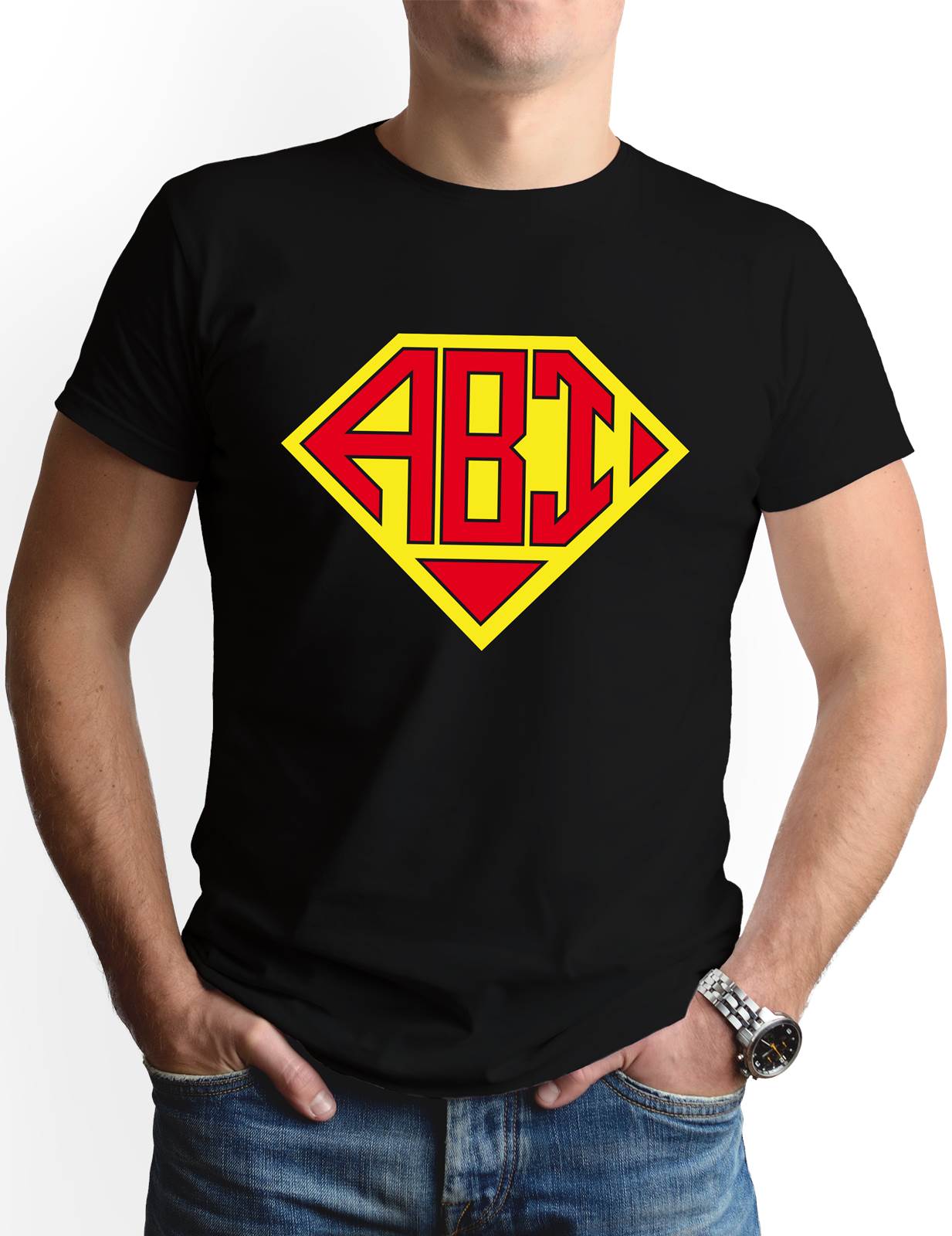 Bild: T-Shirt Herren - SuperABI Geschenkidee