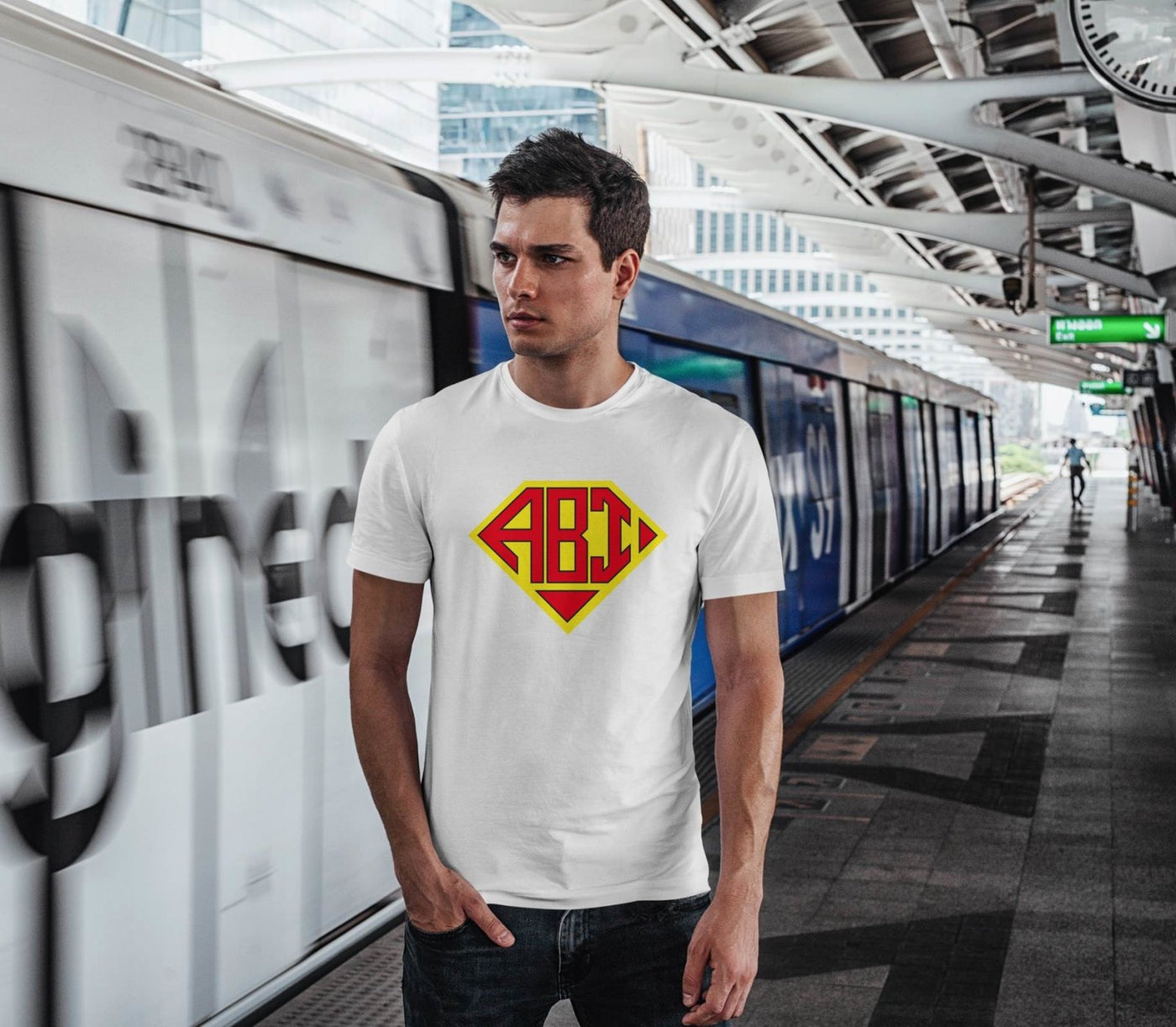 Bild: T-Shirt Herren - SuperABI Geschenkidee