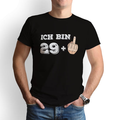 Bild: T-Shirt - Ich bin 29 + Mittelfinger Geschenkidee