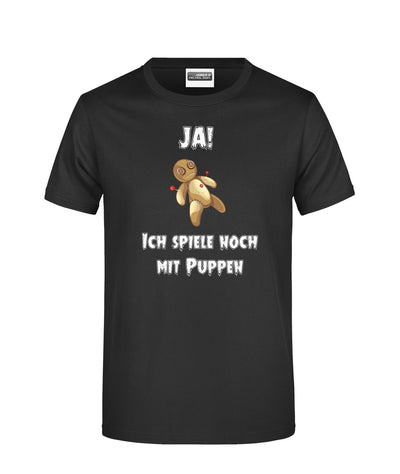 Bild: T-Shirt - Ja! Ich spiele noch mit Puppen - Voodoo Geschenkidee