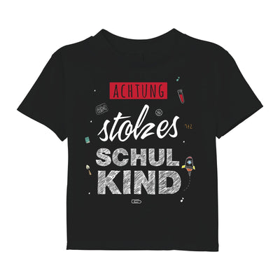 Bild: T-Shirt Kinder - Achtung Stolzes Schulkind Geschenkidee