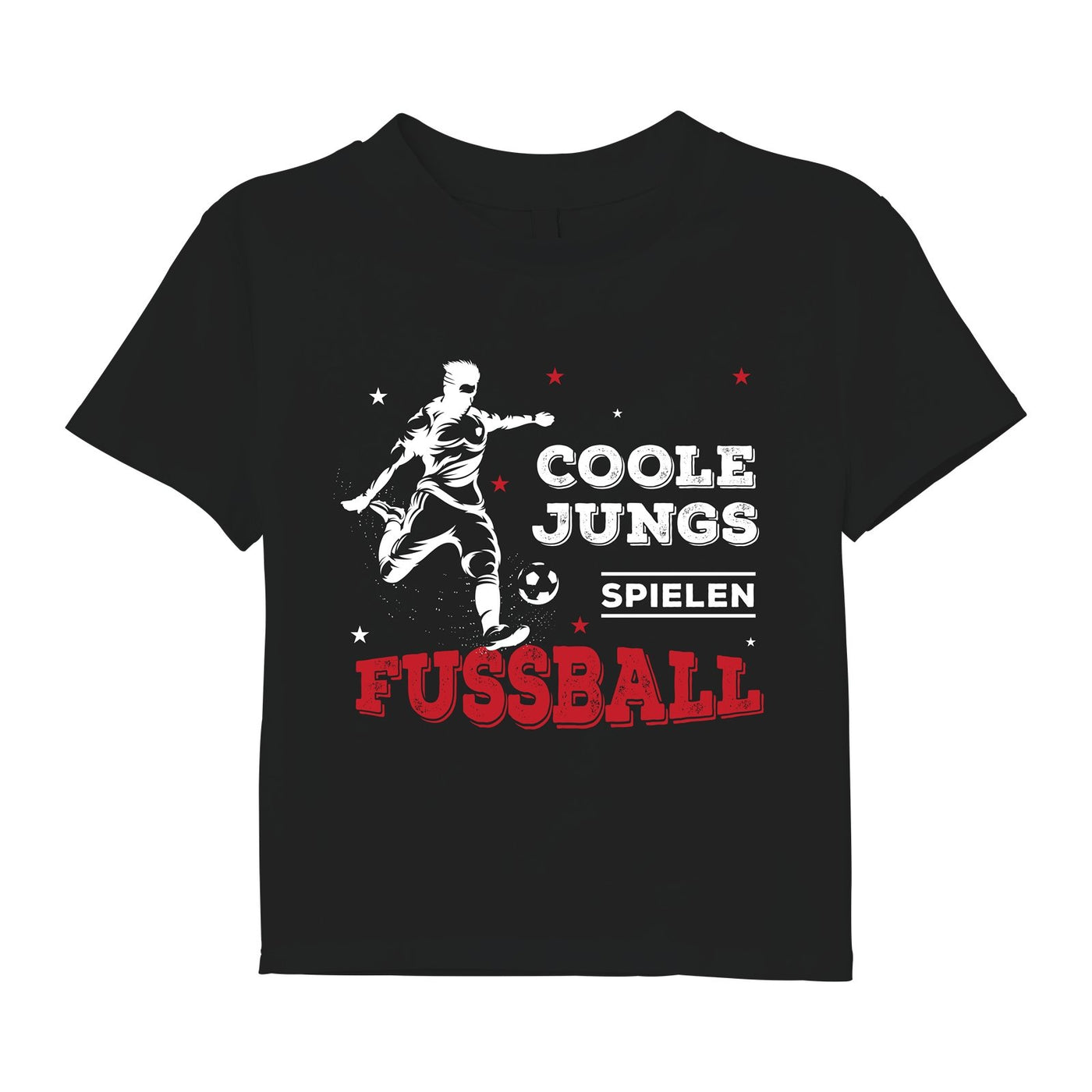 Bild: T-Shirt Kinder - Coole Jungs spielen Fußball Geschenkidee