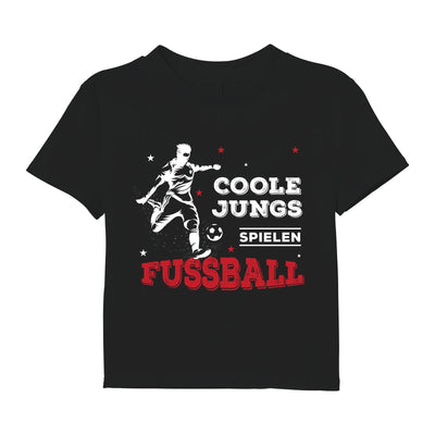 Bild: T-Shirt Kinder - Coole Jungs spielen Fußball Geschenkidee