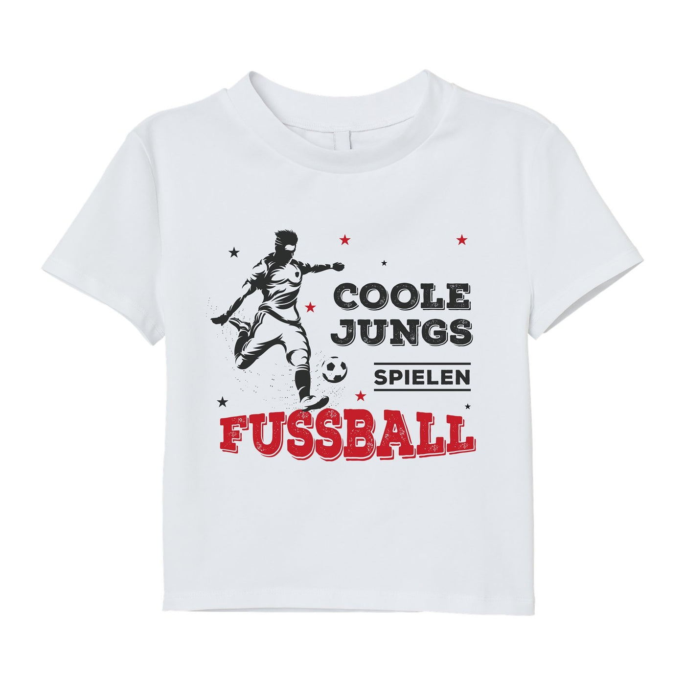 Bild: T-Shirt Kinder - Coole Jungs spielen Fußball Geschenkidee