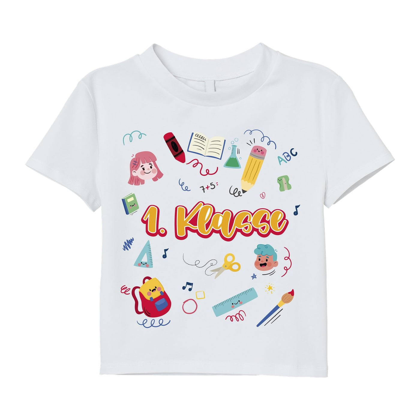 Bild: T-Shirt Kinder - Einschulung - 1. Klasse Geschenkidee