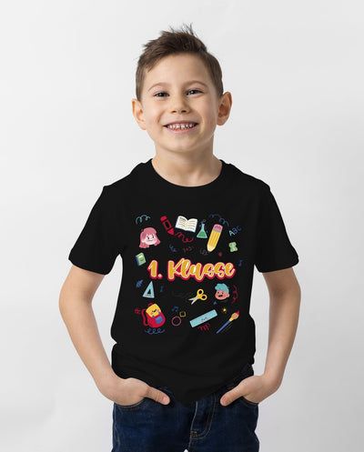 Bild: T-Shirt Kinder - Einschulung - 1. Klasse Geschenkidee