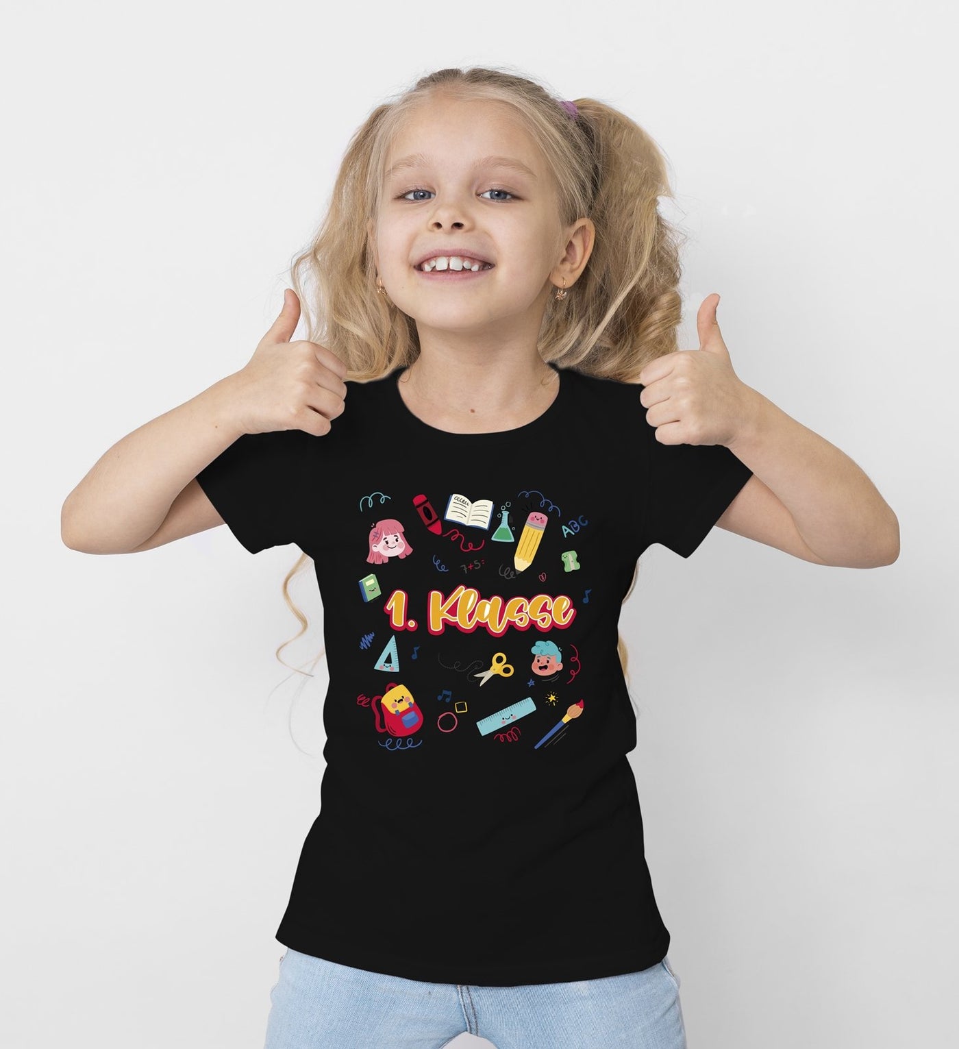 Bild: T-Shirt Kinder - Einschulung - 1. Klasse Geschenkidee