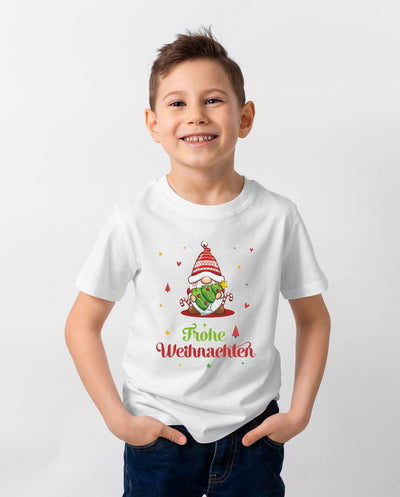 Bild: T-Shirt Kinder - Frohe Weihnachten Geschenkidee