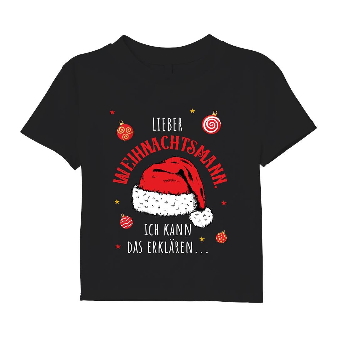Bild: T-Shirt Kinder - Lieber Weihnachtsmann, ich kann das erklären... Geschenkidee