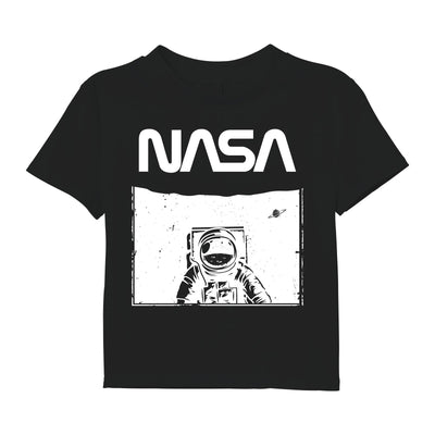 Bild: T-Shirt Kinder - NASA Astronaut (Black&White) Geschenkidee