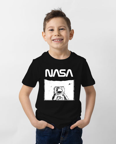 Bild: T-Shirt Kinder - NASA Astronaut (Black&White) Geschenkidee