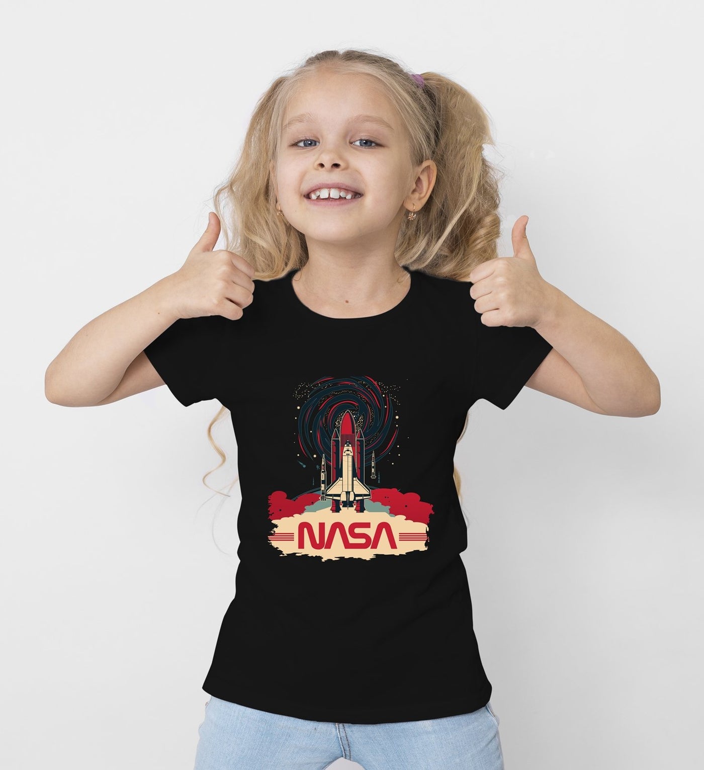 Bild: T-Shirt Kinder - NASA Space Shuttle Geschenkidee