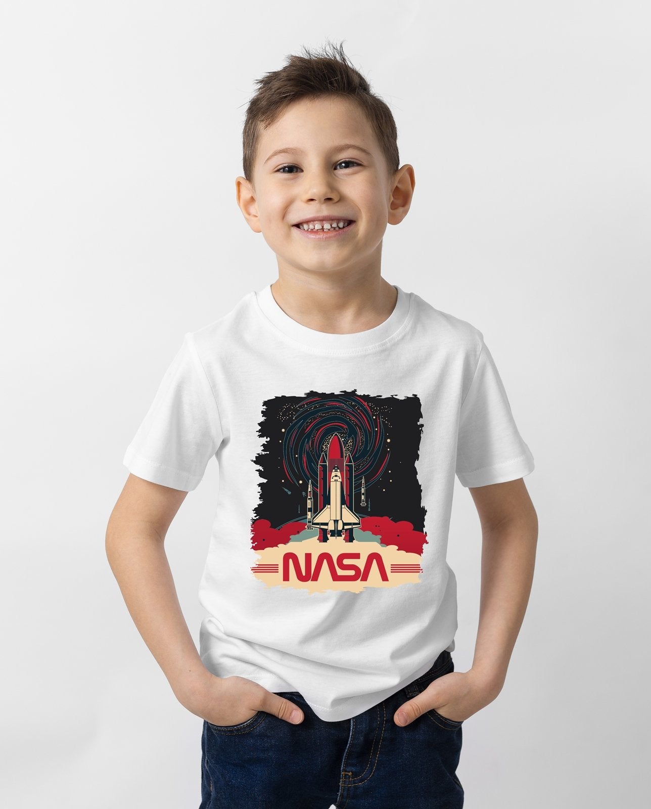 Bild: T-Shirt Kinder - NASA Space Shuttle Geschenkidee