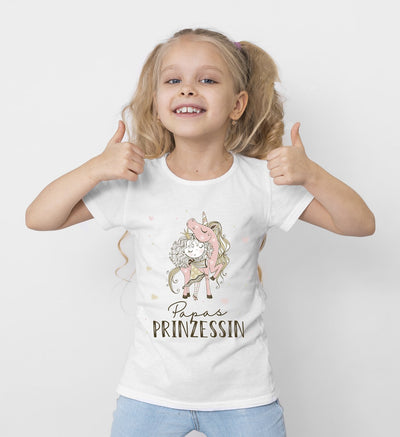Bild: T-Shirt Kinder - Papas Prinzessin Geschenkidee