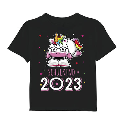 Bild: T-Shirt Kinder - Schulkind 2023 (Einhorn) Geschenkidee