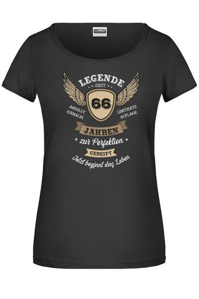 Bild: T-Shirt - Legende seit 66 Jahren zur Perfektion gereift. Jetzt beginnt das Leben Geschenkidee