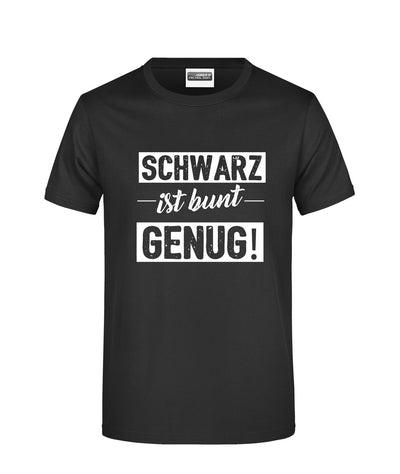 Bild: T-Shirt - Schwarz ist bunt genug! Geschenkidee