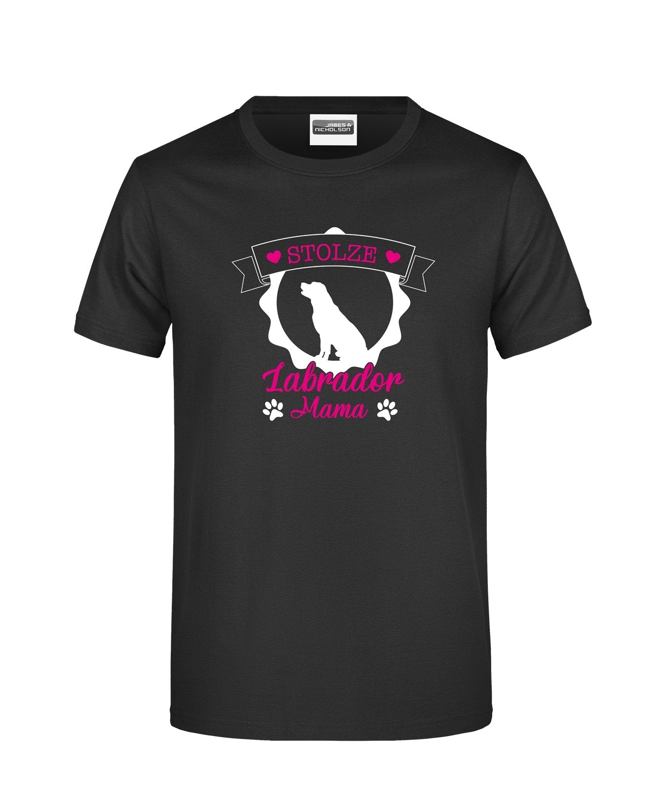 Bild: T-Shirt - Stolze Labrador Mama Geschenkidee