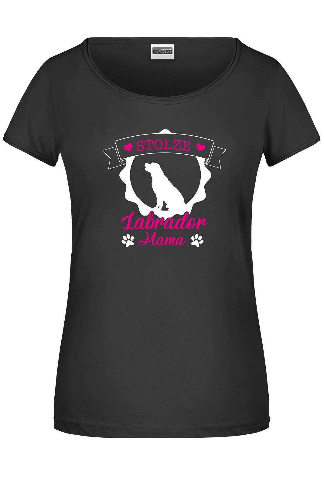 Bild: T-Shirt - Stolze Labrador Mama Geschenkidee
