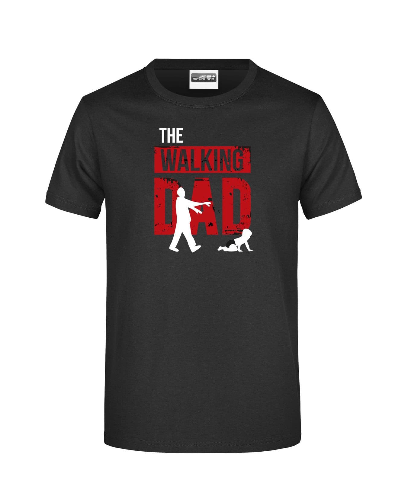 Bild: T-Shirt - Walking Dad Geschenkidee