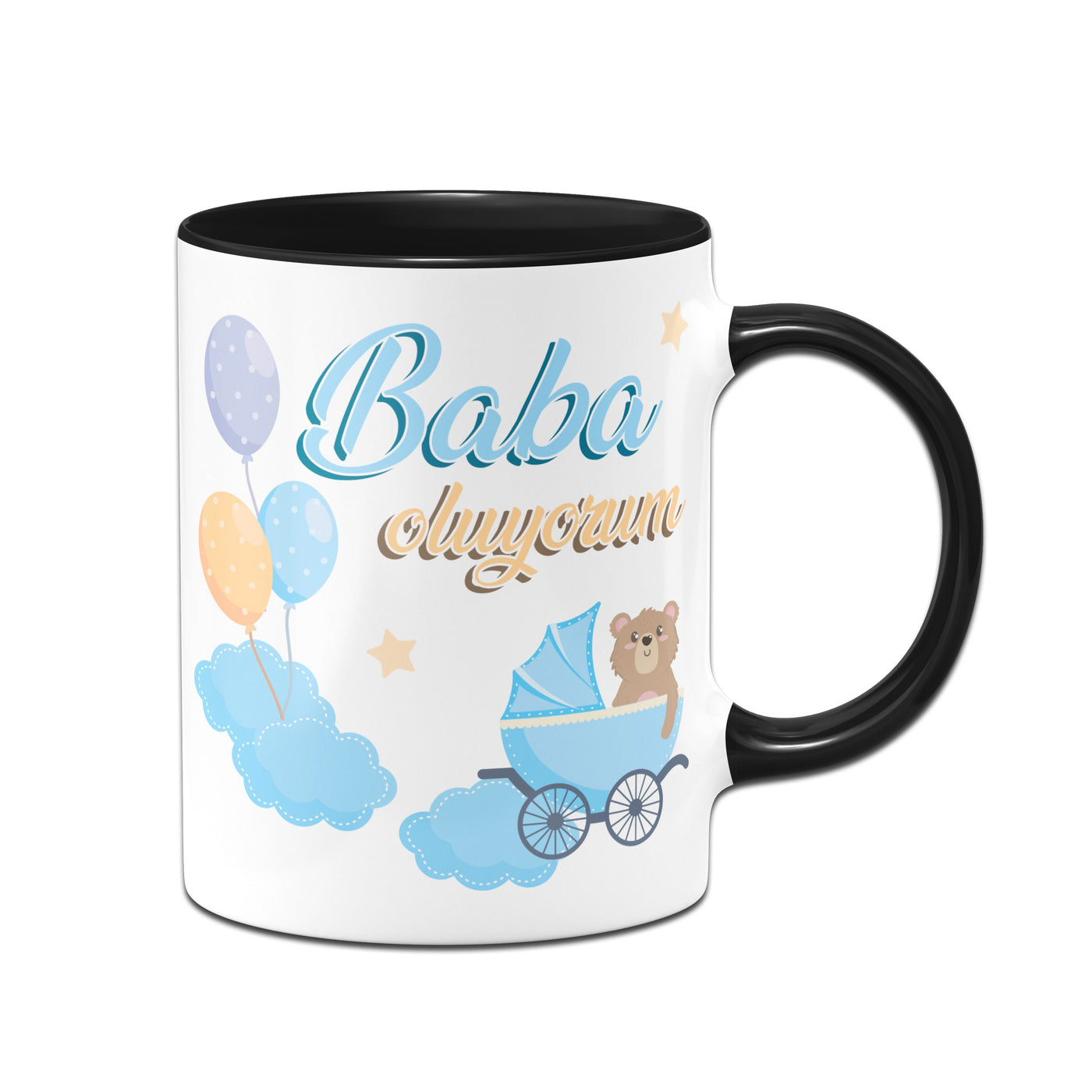 Bild: Tasse - Baba oluyorum Geschenkidee