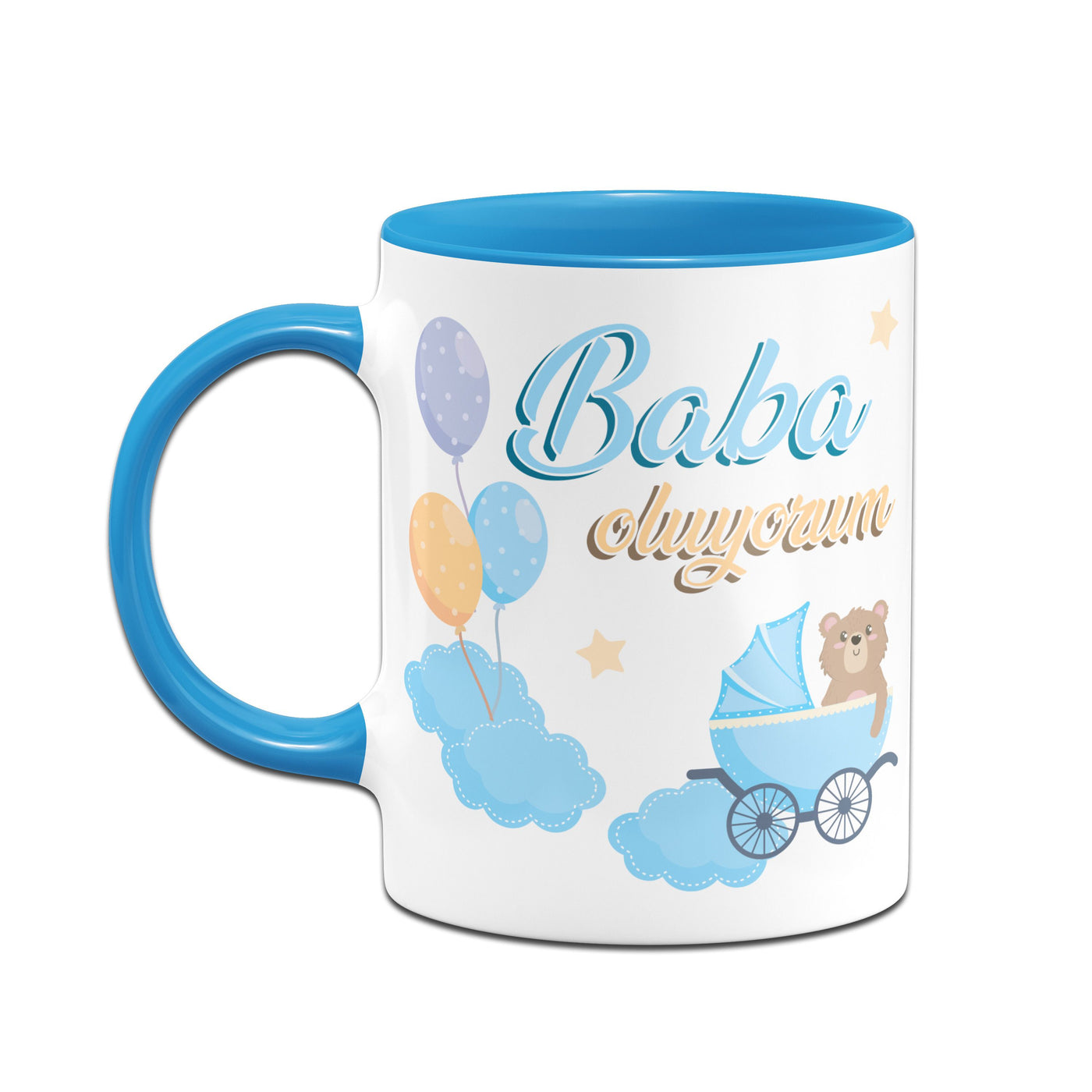 Bild: Tasse - Baba oluyorum Geschenkidee