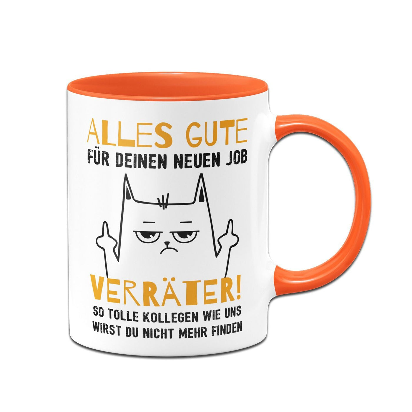 Bild: Tasse - Alles Gute für Deinen neuen Job Verräter! Geschenkidee