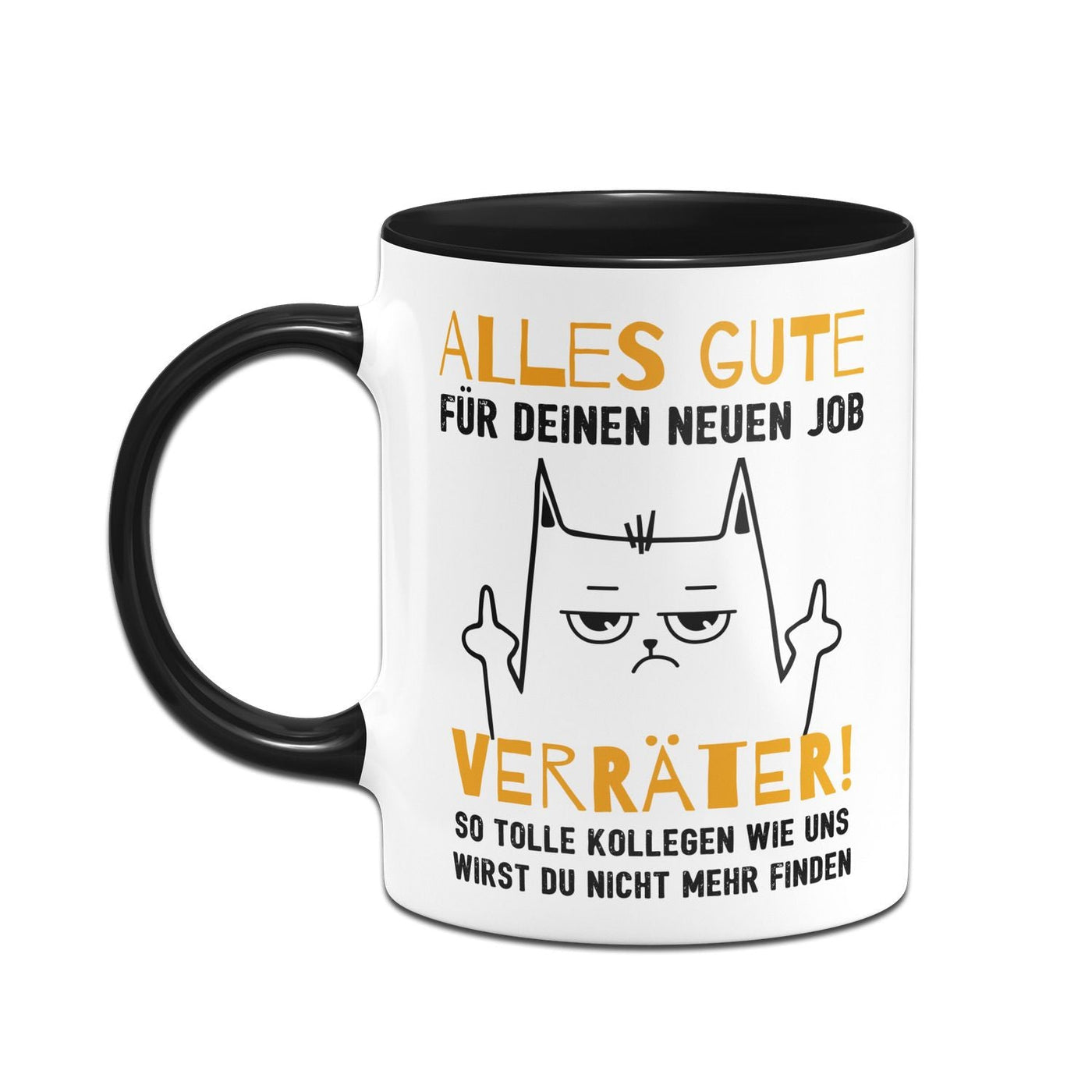 Bild: Tasse - Alles Gute für Deinen neuen Job Verräter! Geschenkidee