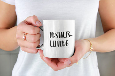 Bild: Tasse - Anstaltsleitung - Pure Statement Geschenkidee