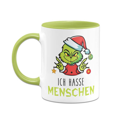 Bild: Tasse - Baby Grinch - Ich hasse Menschen Geschenkidee