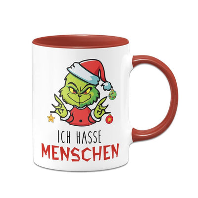 Bild: Tasse - Baby Grinch - Ich hasse Menschen Geschenkidee