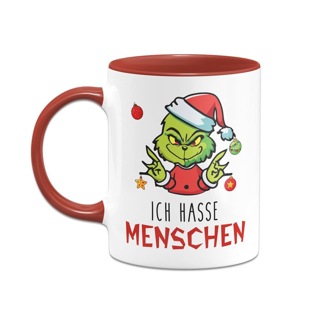 Bild: Tasse - Baby Grinch - Ich hasse Menschen Geschenkidee