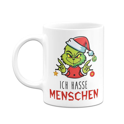 Bild: Tasse - Baby Grinch - Ich hasse Menschen Geschenkidee