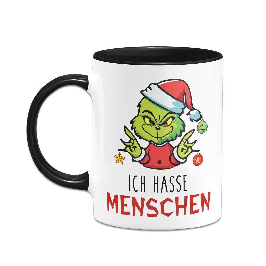 Bild: Tasse - Baby Grinch - Ich hasse Menschen Geschenkidee