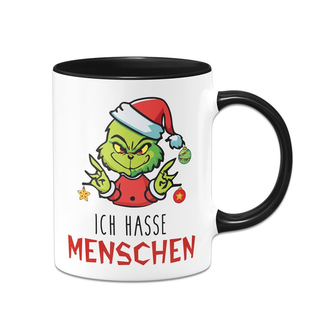 Bild: Tasse - Baby Grinch - Ich hasse Menschen Geschenkidee