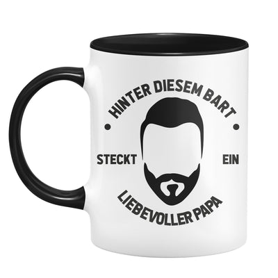 Bild: Tasse - Hinter diesem Bart steckt ein liebevoller Papa. Geschenkidee