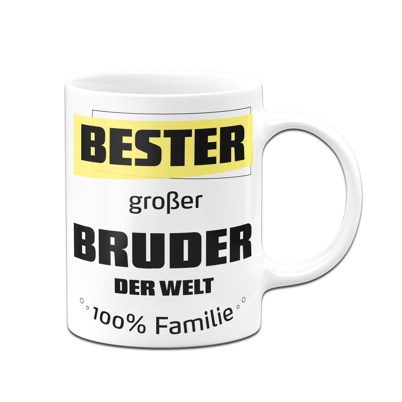 Bild: Tasse - Bester großer Bruder der Welt Geschenkidee