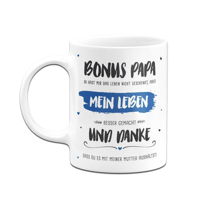 Bild: Tasse - Bonus Papa Geschenkidee