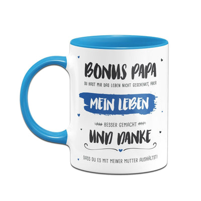 Bild: Tasse - Bonus Papa Geschenkidee