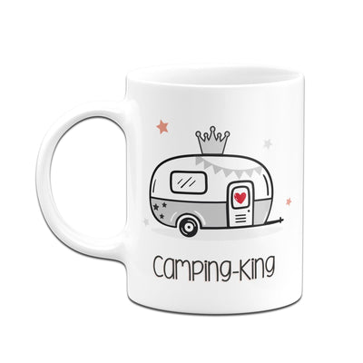 Bild: Tasse - Camping-King - Wohnwagen Geschenkidee
