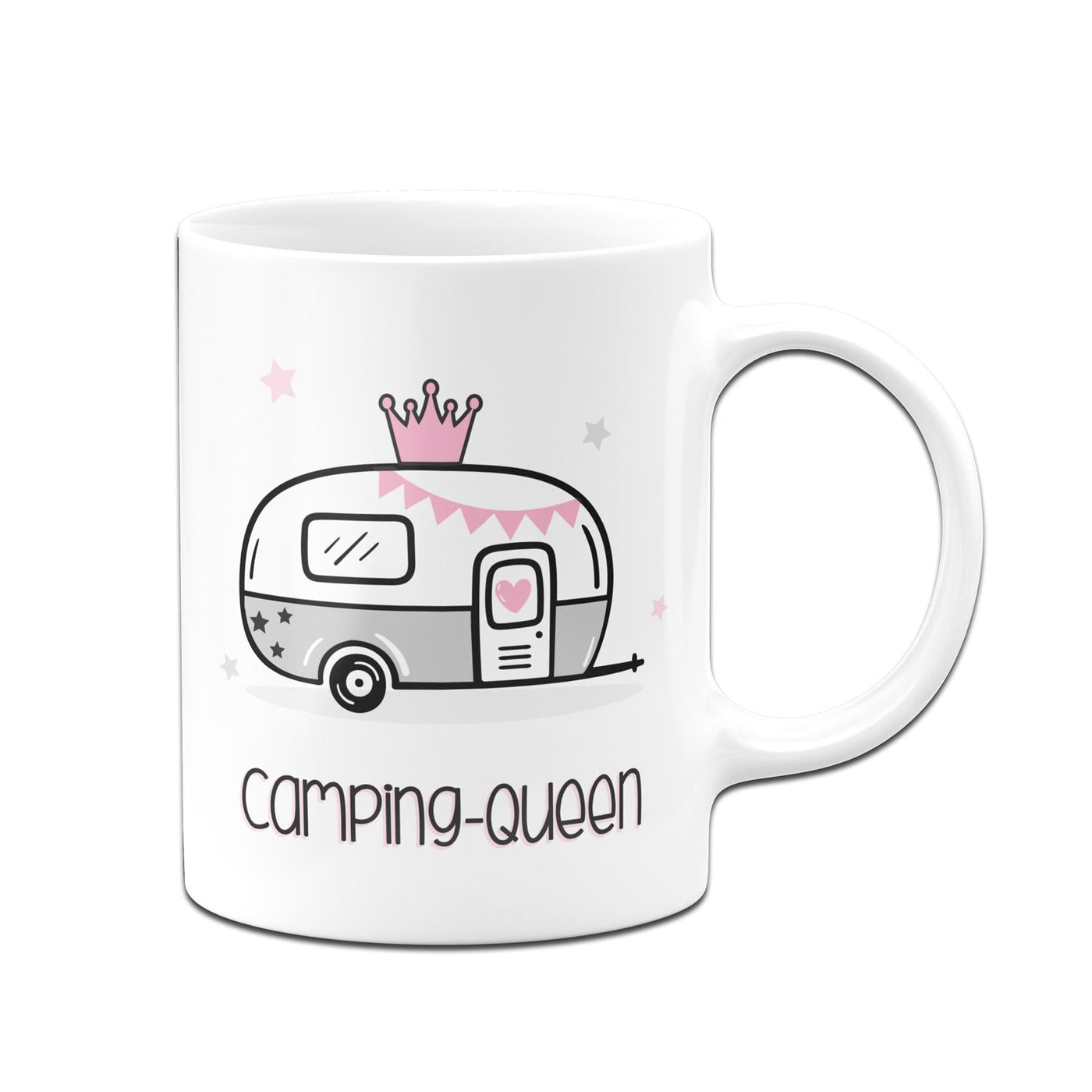 Bild: Tasse - Camping-Queen - Wohnwagen Geschenkidee