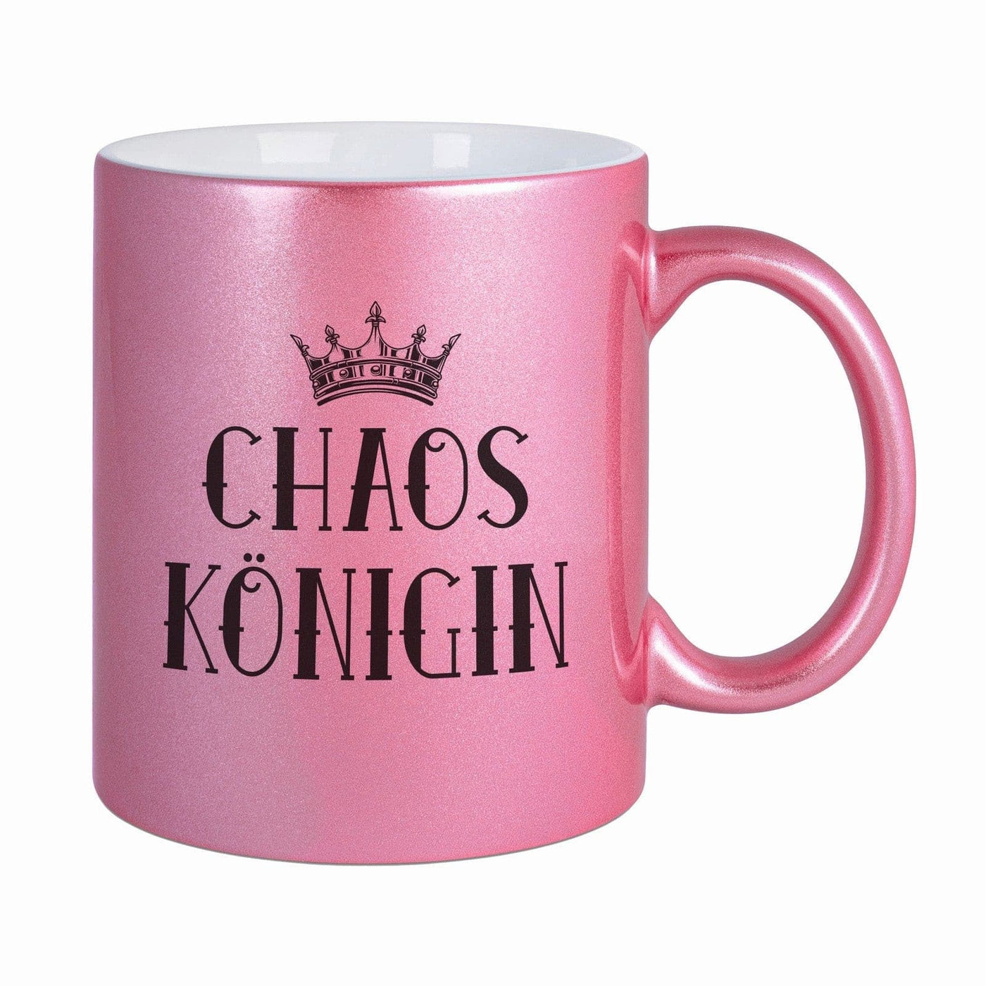 Bild: Tasse - Chaos Königin - Metallictasse Geschenkidee