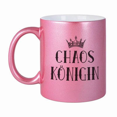 Bild: Tasse - Chaos Königin - Metallictasse Geschenkidee