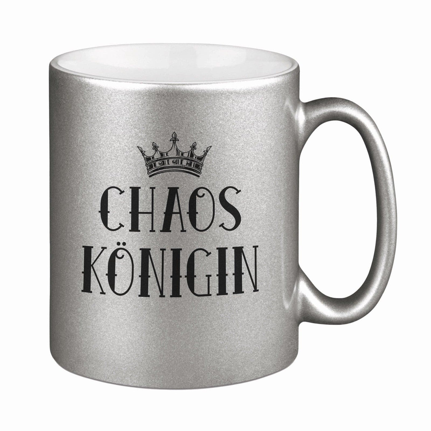 Bild: Tasse - Chaos Königin - Metallictasse Geschenkidee