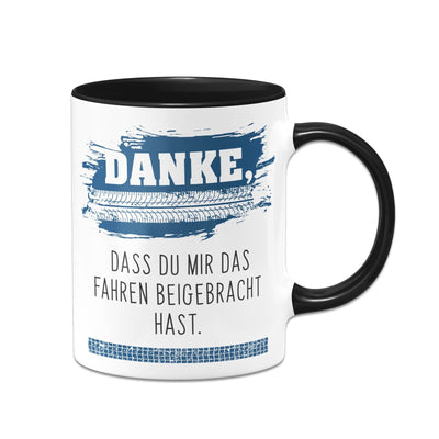 Bild: Tasse - Danke, dass Du mir das Fahren beigebracht hast. Geschenkidee