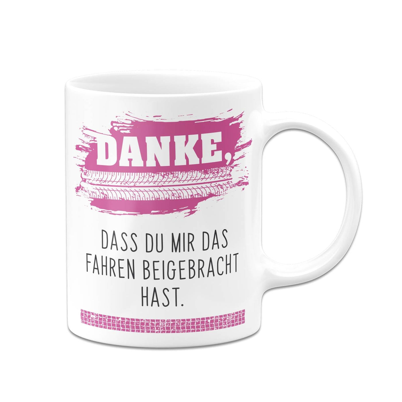 Bild: Tasse - Danke, dass Du mir das Fahren beigebracht hast. Geschenkidee