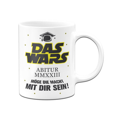 Bild: Tasse - Das Wars Abitur MMXXIII (2023) Geschenkidee