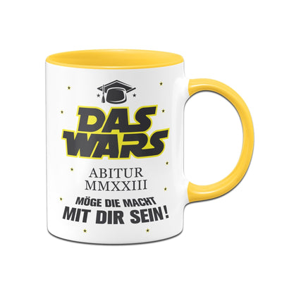 Bild: Tasse - Das Wars Abitur MMXXIII (2023) Geschenkidee