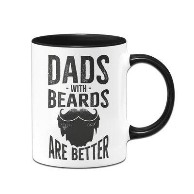 Bild: Tasse - Dads with Beards are better Geschenkidee