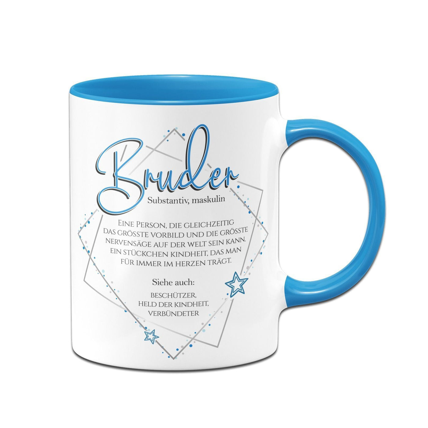 Bild: Tasse - Definition Bruder Geschenkidee